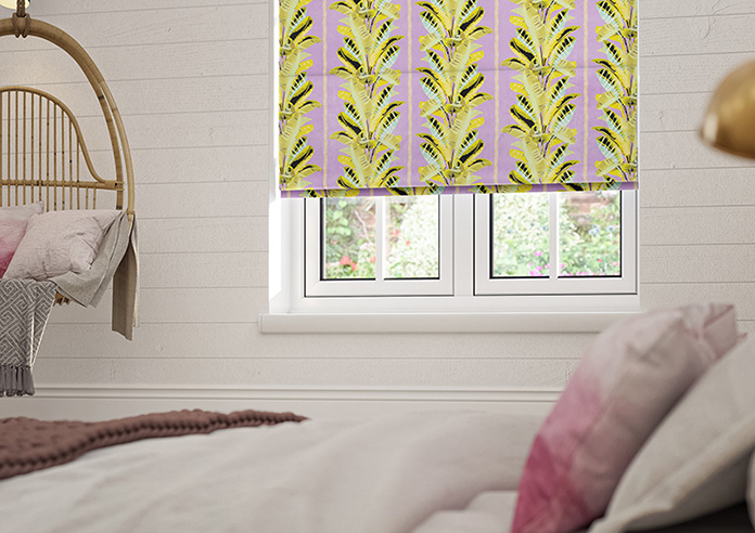 Miami, Yellow - Twist&Fit Roman Blind - Image 5